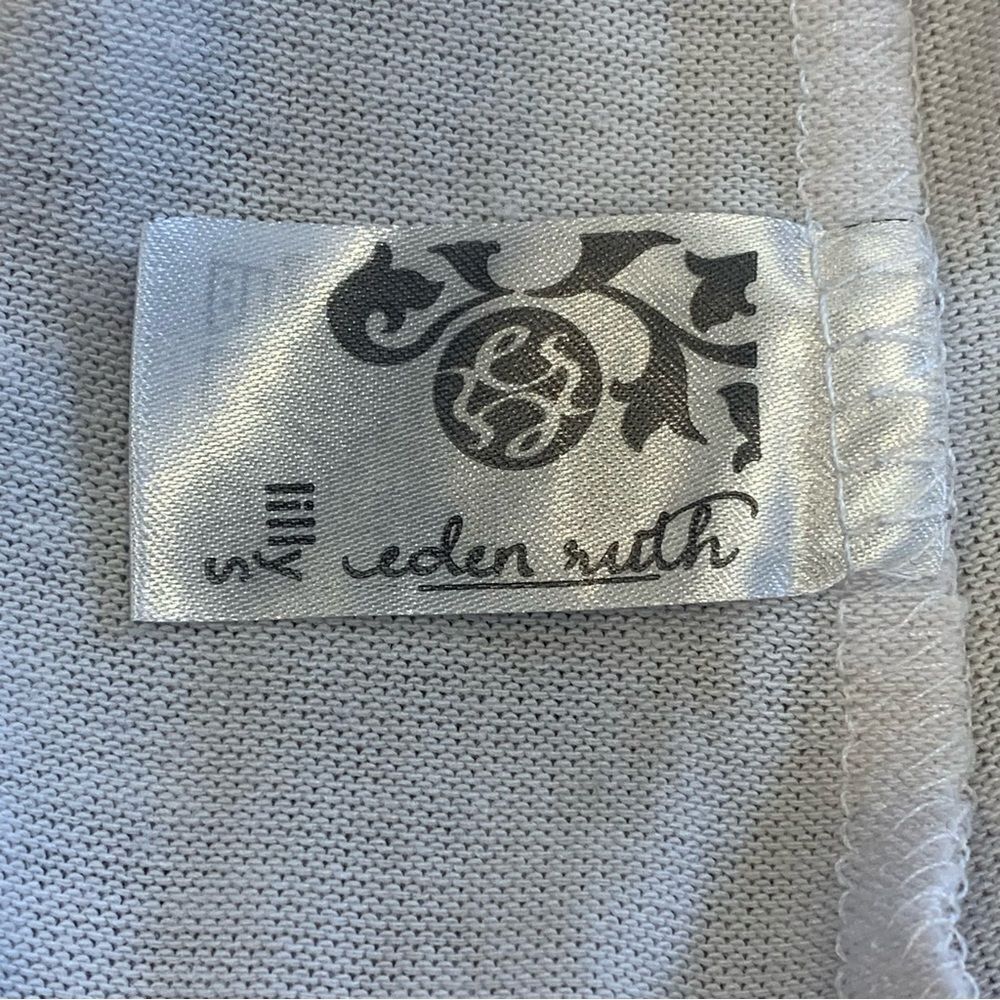 Eden Ruth Open Front Cardigan White Size Small - Picture 6 of 9
